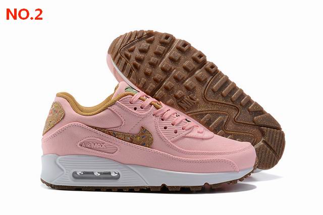 2021 Nike Air Max 90 Women's Shoes 5 Colorways Winter-12